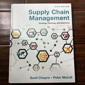 Supply Chain Management : Strategy, Planning, and Operation Hardcover Book